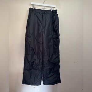 Artic Quest Women’s Black Snow / Ski  Pants with Ankle Zipper Size L